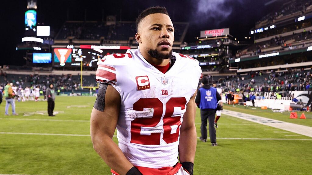 Saquan Barkley of the NY Giants