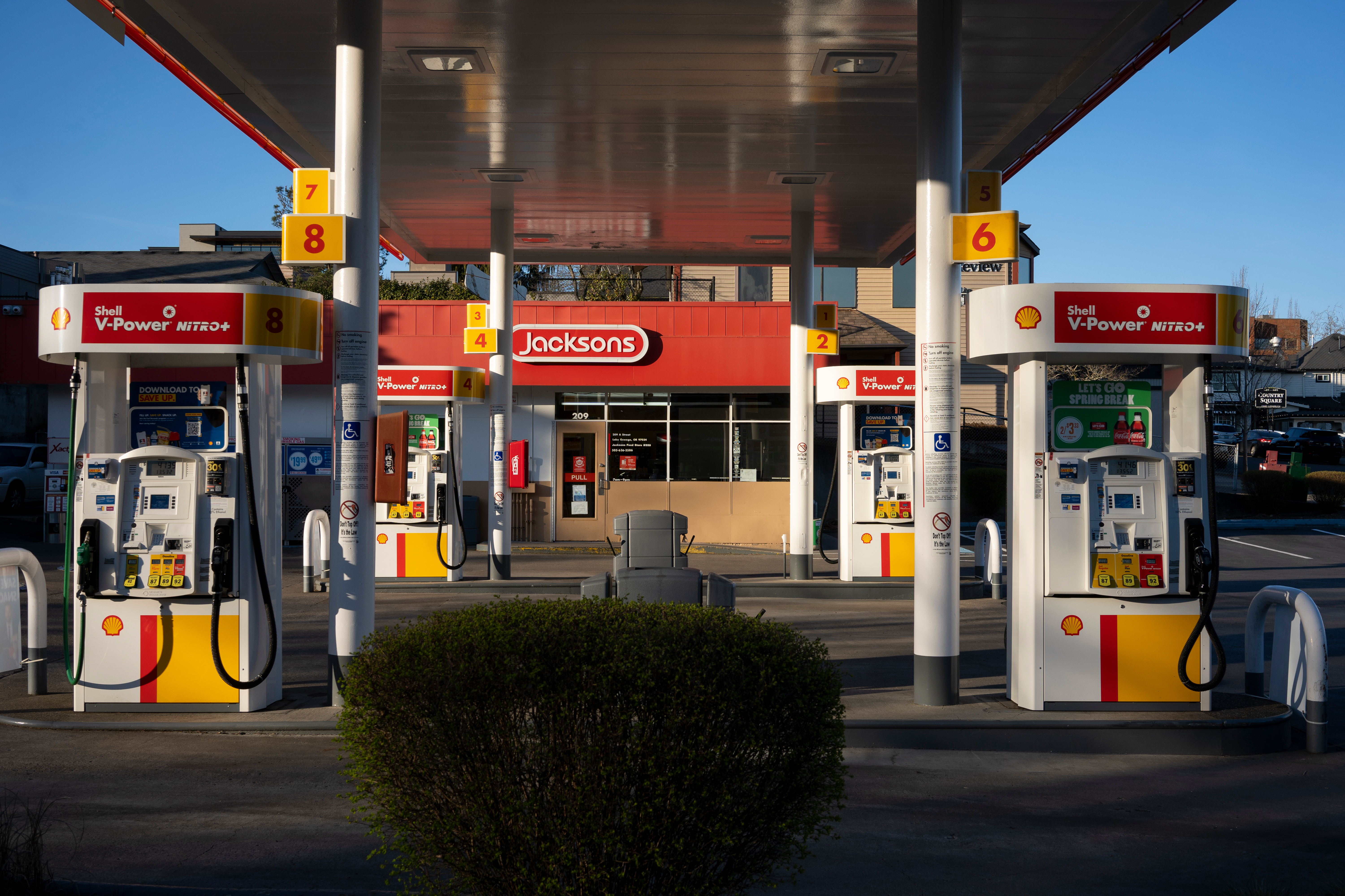 Gas Station - gas prices keep rising