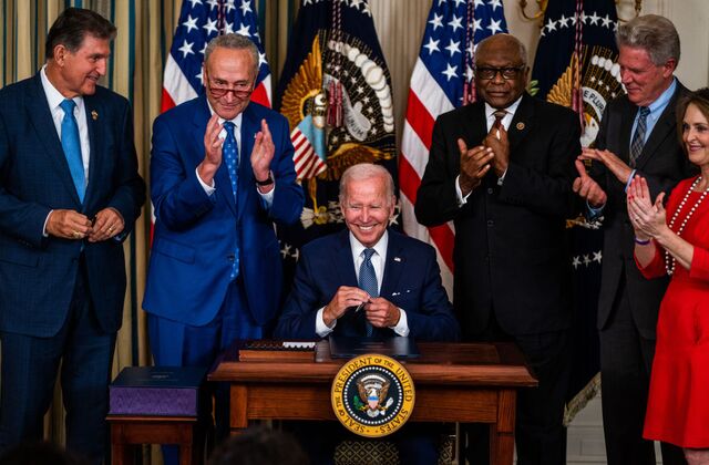 Joe Biden and Democratic Leaders
