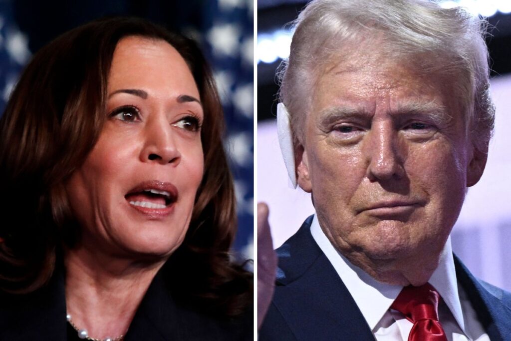 Kamala Harris - Donald Trump