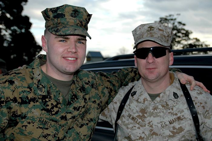 JD Vance has a US Marine