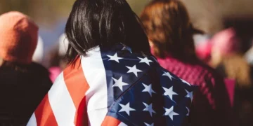 American Flag - Americans Struggling