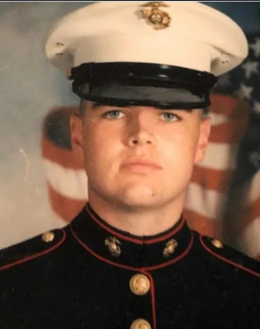 JD Vance Marine Head Shot