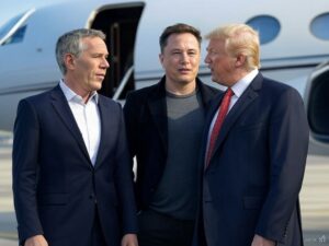 AI Grok of Epstein ELON MUSK AND DONALD TRUMP