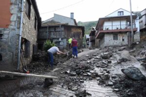 Flash Flooding and Landslide Kill Two in Northwestern Spain