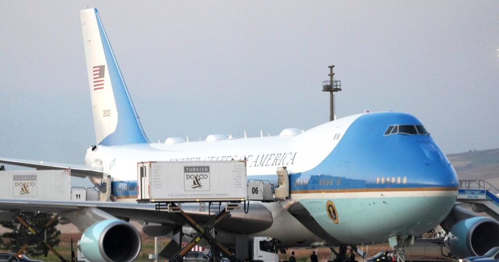 Trump took a secret flight out of Turkey in an elaborate plot to hide his location amid Iran war