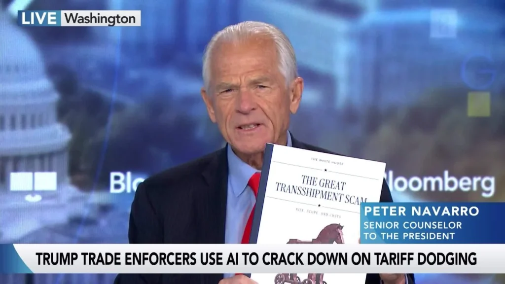 Peter Navarro's AI-Powered Tariff Whack-A-Mole