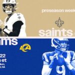 Saints Visit Rams at SoFi Stadium for NFL Preseason Week 2