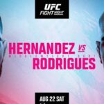 UFC Sacramento Delivers Chaos: Rodrigues Outlasts Hernandez in Fight of the Night