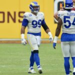 Aaron Donald, who is coming out of retirement to rejoin the Los Angeles Rams on a one-year deal worth up to $30 million