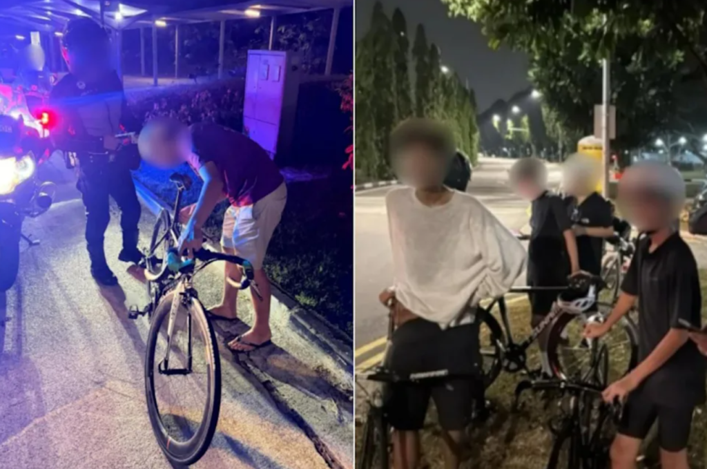 Singapore Police Fine 18 Cyclists After a Viral Late-Night Chase