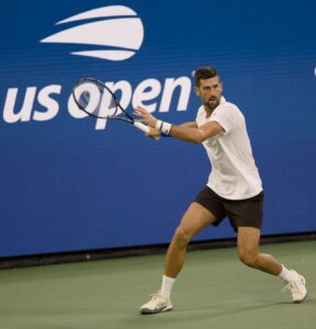 Novak Djokovic, who lost in the first round of the US Open for the first time in his career on Sunday