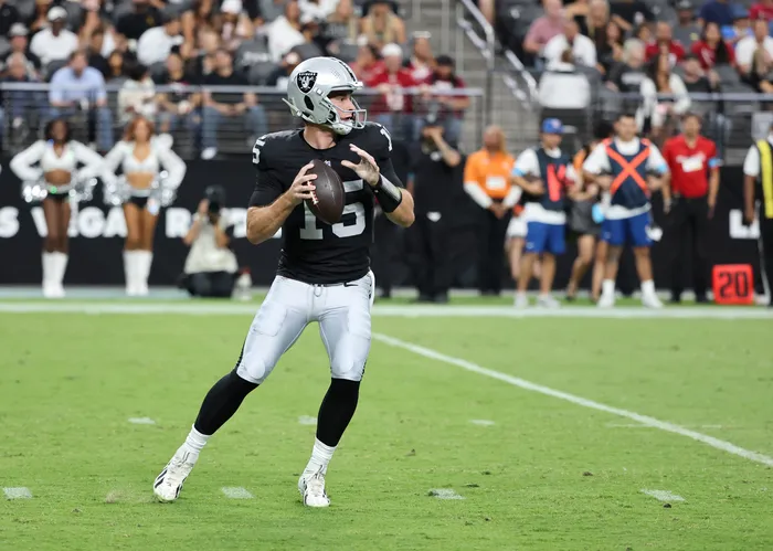 Fernando Mendoza Throws Touchdown in Raiders Preseason Debut