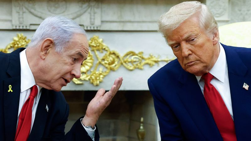 Israel rejects Trump’s Gaza peace plan, saying no withdrawal until Hamas disarms