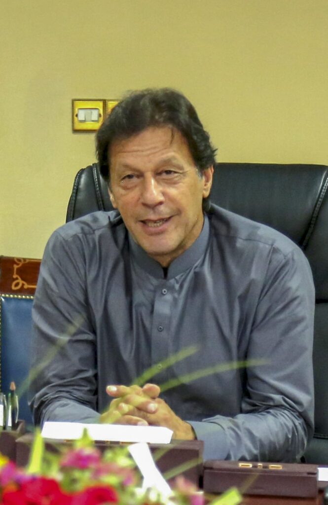 Former Pakistani Prime Minister Imran Khan