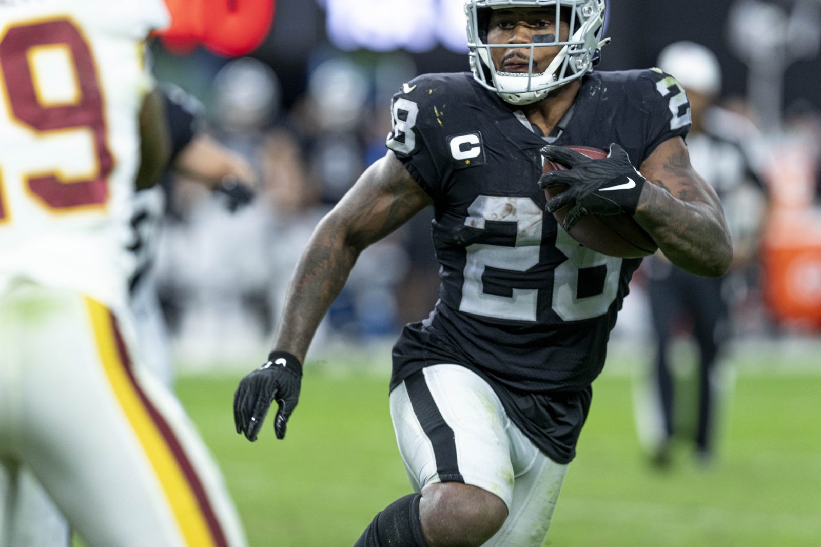 Green Bay Packers running back Josh Jacobs