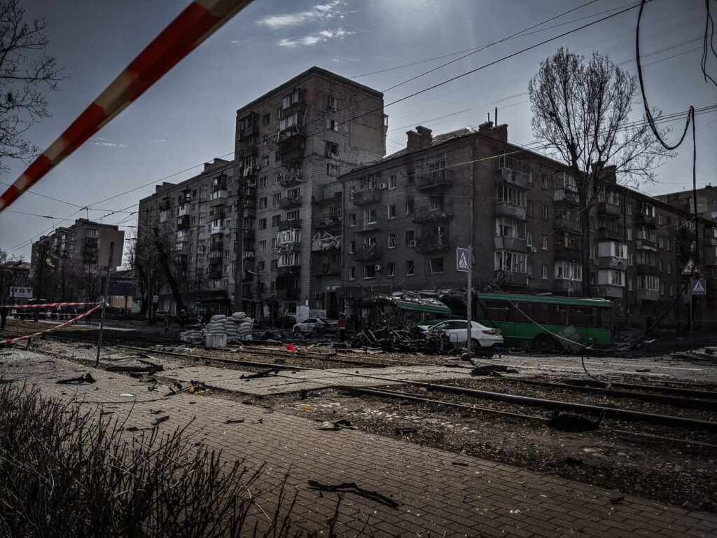 Ukraine accuses Russia of war crime after video shows drone attacking vegetable seller in Kherson