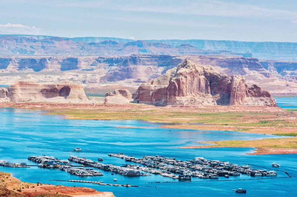 Lake Powell Hits Lowest Level On Record As Water Crisis Continues