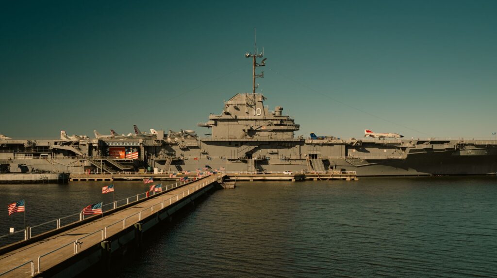 Iran War Commander Visits the USS Abraham Lincoln