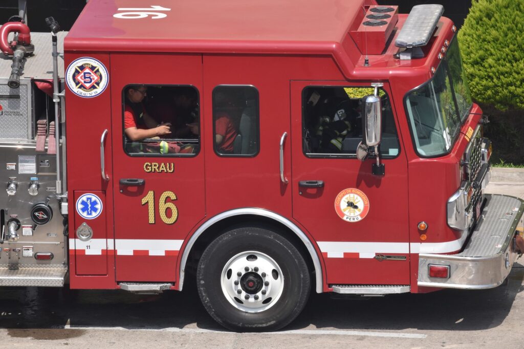 Firefighters are working 16