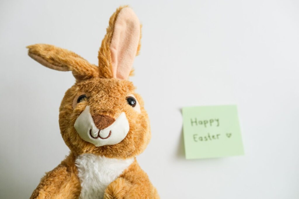 Why a child’s stuffed bunny is blowing up a political race — and the internet