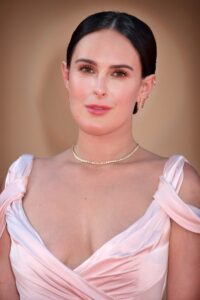 Actress Rumer Willis, who has filed an emergency request to keep her ex Derek Richard Thomas's visits with their daughter supervised