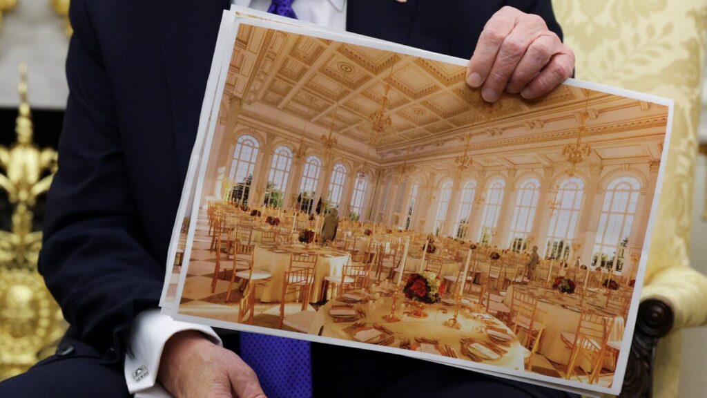 Supreme Court allows Trump’s ballroom construction to continue for now