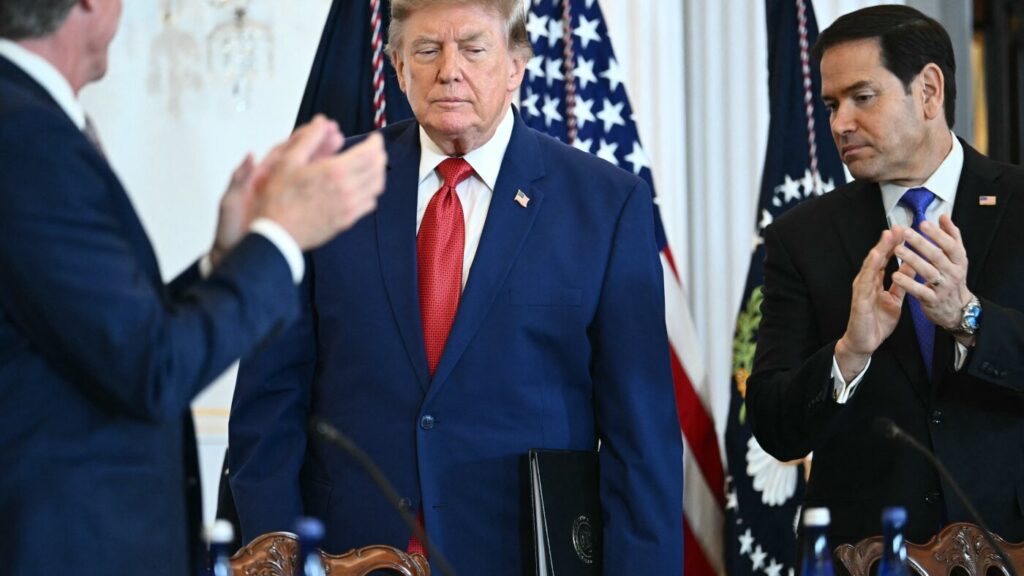 Haunted by Hoover, Trump searches for an endgame in Iran