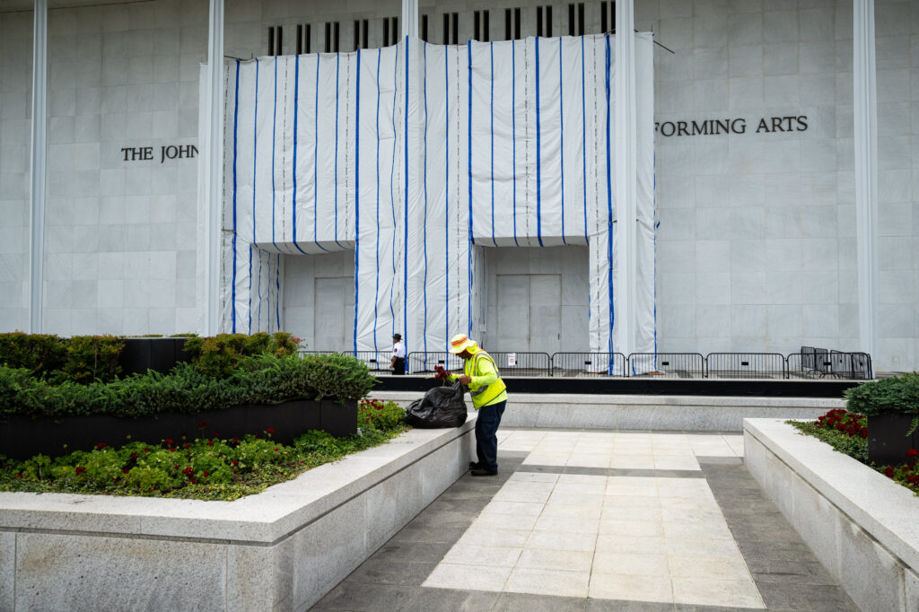 Judge blocks Kennedy Center board from putting Trump’s name on plaza, building