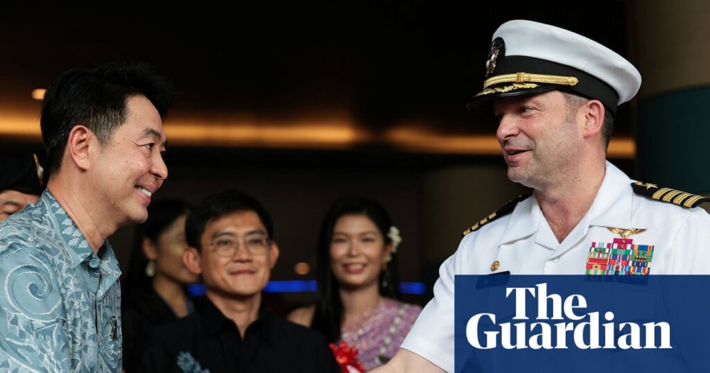 USS Abraham Lincoln’s crew of 5,000 arrive at notorious Thai resort after 270 days at sea
