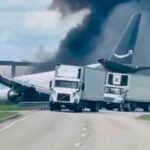 5 Dead After Amazon Prime Air Cargo Plane Overruns Runway at Miami International Airport, Catches Fire