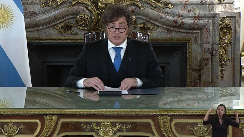 Argentina’s Milei Threatens Sweeping Sanctions on Oil Firms Drilling Near the Falkland Islands