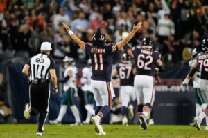 Chicago’s Third-String Quarterback Beat the Eagles by 20. Philadelphia Gained 62 Yards in the Second Half.