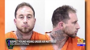 Colorado Springs Fugitive Wanted for Attempted Murder Found Hiding Under an Air Mattress