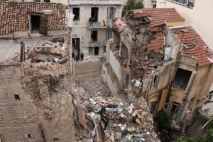 Four Americans Were Hours From Flying Home. Their Building in Athens Exploded.