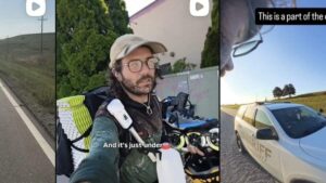 He Was 22 Days Into Rollerblading Across America. A Driver Hit Him Outside Salina and Kept Going.