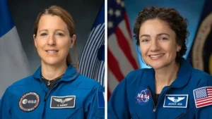NASA and ESA Astronauts Complete Rare All-Female Spacewalk