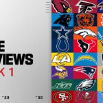 NFL Week 1 Preview: Every Sunday and Monday Night Matchup, Plus How the Season-Opening Games Went