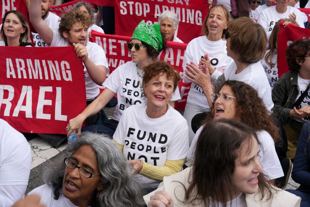 NYPD Arrested 103 People Outside the UN. The Sit-In Was Organized by a Jewish Group.