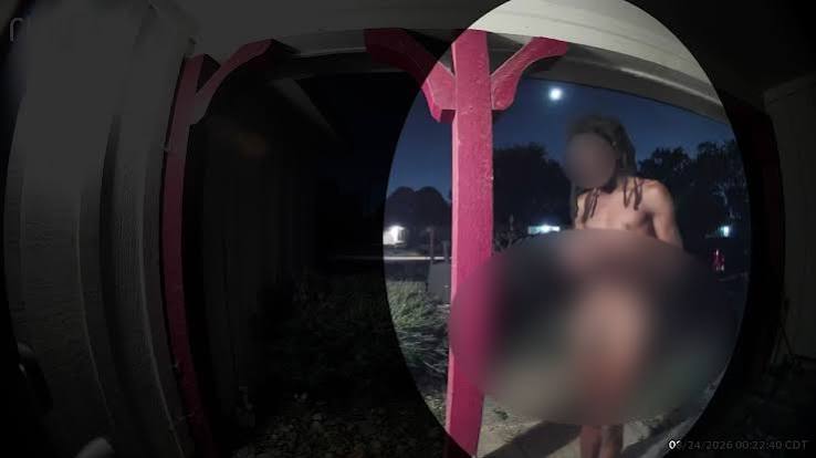 Naked DoorDash Driver Caught on Ring Camera Delivering Food to Houston Home