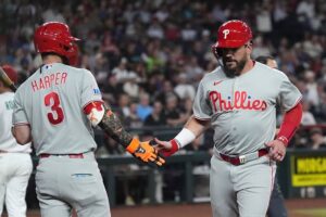 MLB Recap: Phillies Win Sixth Straight as Harper Reaches Base Five Times