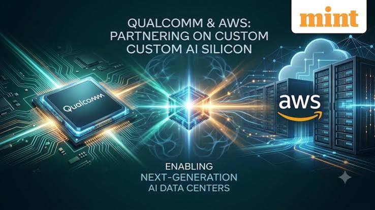 Qualcomm and Amazon Announce Multi-Year Deal to Build Custom AI Data Center Chips, Shares Jump 10%
