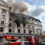 Russian Drone Strikes SBU Headquarters in Kyiv Targeting Security Chief’s Office as Trump Says Putin Won’t Attack NATO