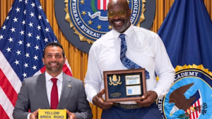 Shaq Got an FBI Badge From Kash Patel. When People Objected, He Called One of Them Broke.