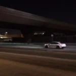 Stolen Nissan Leads LAPD on Wild Overnight Chase Across Los Angeles Freeways, Ends With Four Arrests and a Gun Thrown From the Car