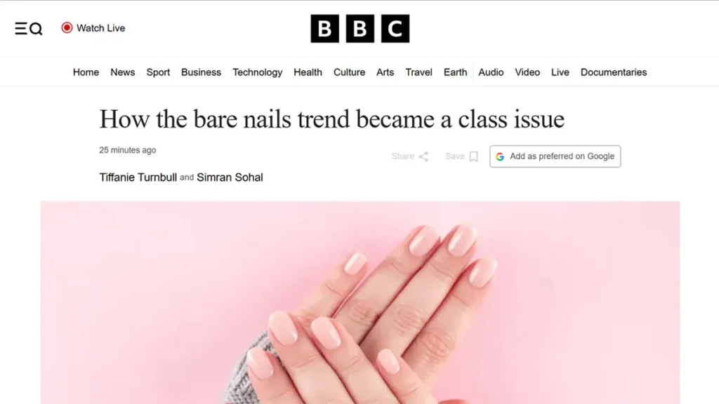 The BBC Deleted Its Own Nail Polish Article. Now Nobody Can Check What It Actually Said.