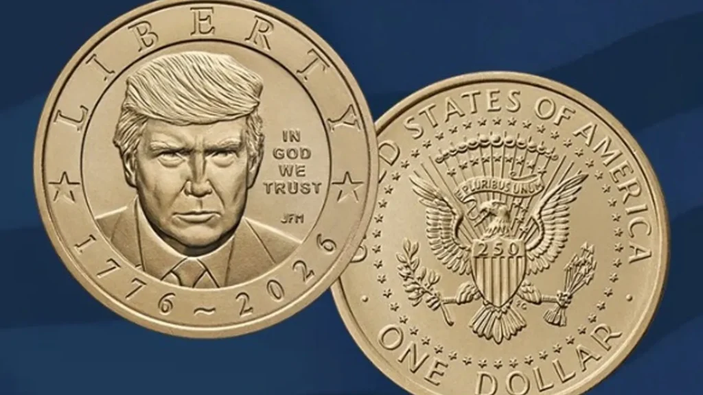 Trump Becomes First Sitting President on a Circulating US Coin