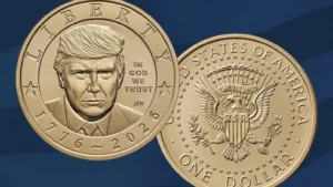 Trump Becomes First Sitting President on a Circulating US Coin