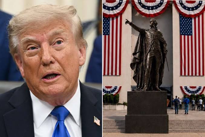 Trump Wants a 30-Foot George Washington Statue at the Smithsonian by Constitution Day