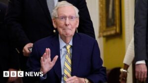 Mitch McConnell returns to Senate after three-month absence